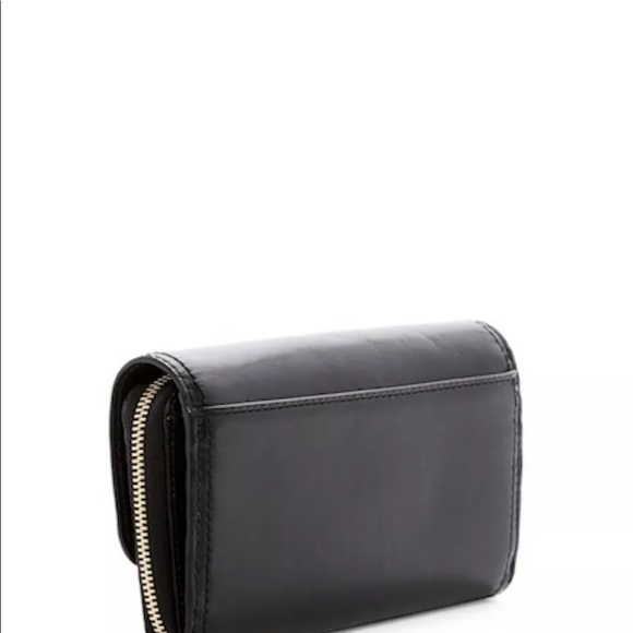 Michael Kors Isabel Wallet Black Smooth Leather - Picture 3 of 6